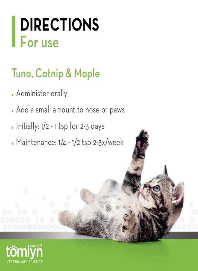 Tomlyn Laxatone Maple-Flavored Hairball Remedy Gel for Cats and Kittens, 4.25oz - Image 5
